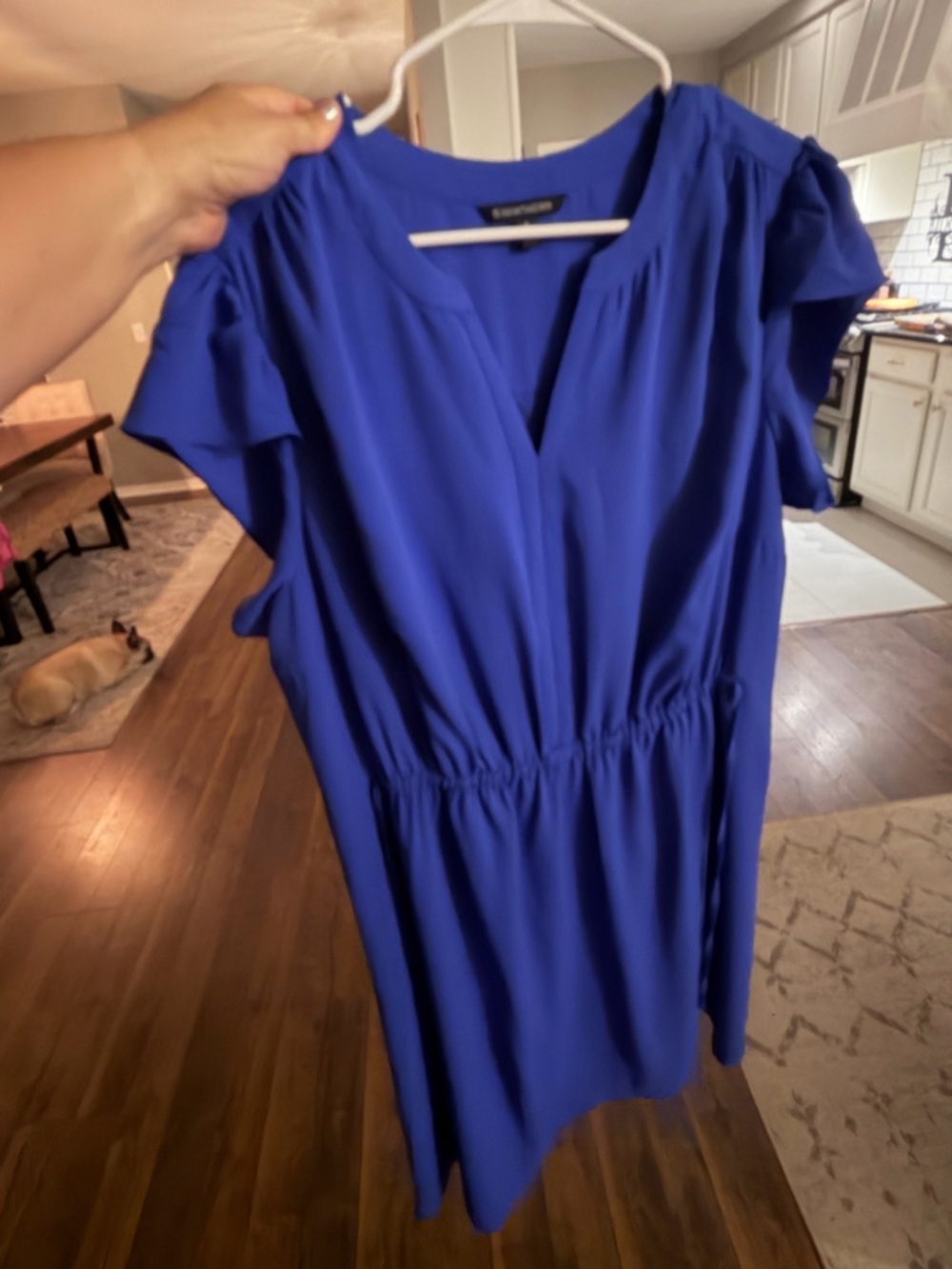 41 Hawthorn Cobalt Blue Blouse